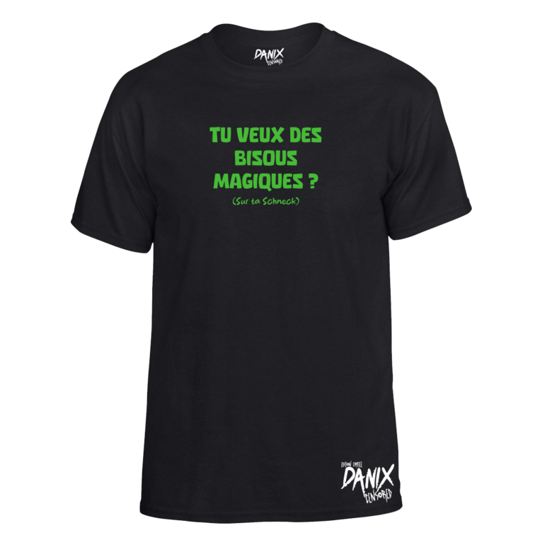 Tshirt Tu veux des Bisous Magiques ? (sur ta Schneck)